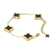 Four-Leaf Clover Bracelet