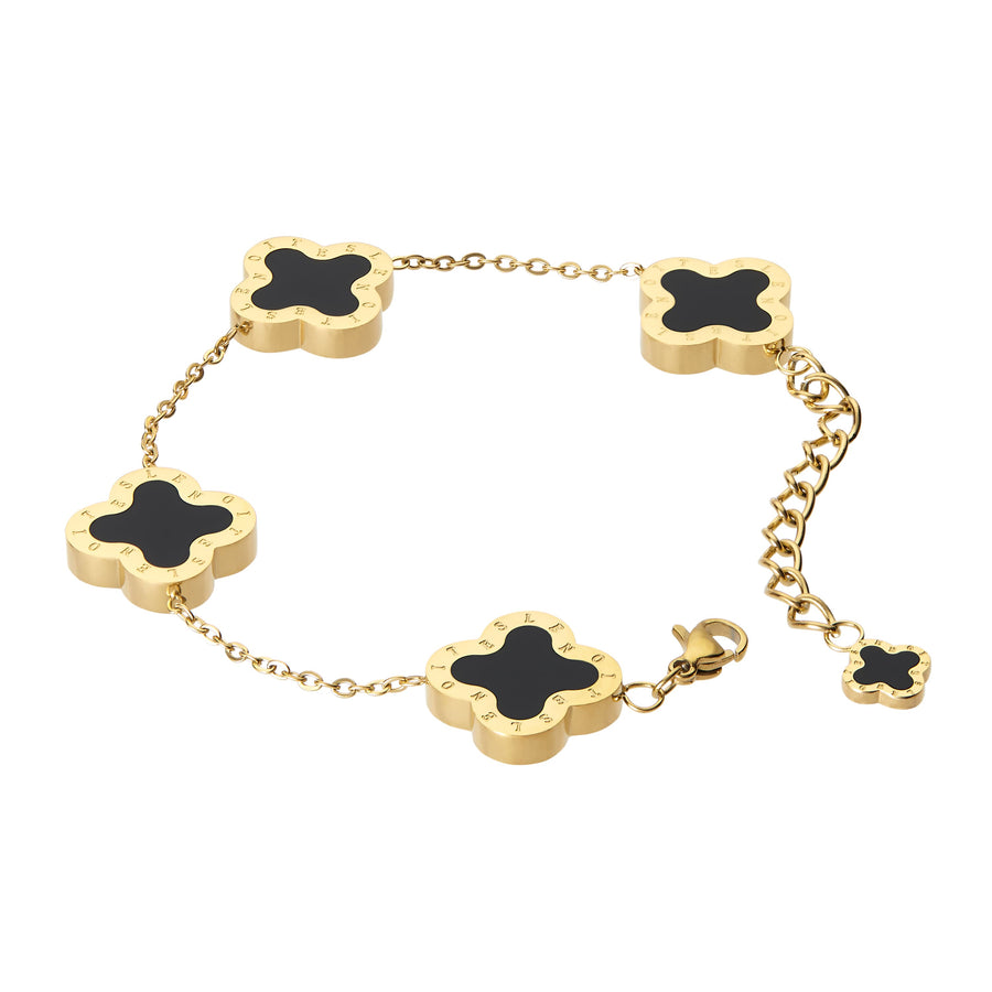 Four-Leaf Clover Bracelet