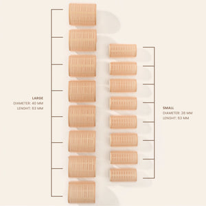 Self Grip Hair Rollers 16-Pack