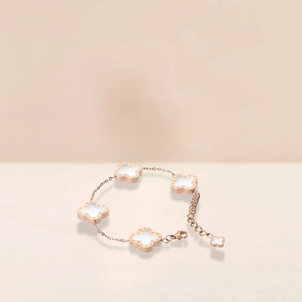 Bracelet Rosegold White