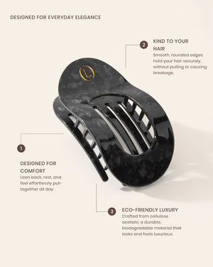 Eco-Friendly Flat Hair Clip