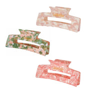 Hair Claw Kit - Pearly pink, Blossom, Candy pink