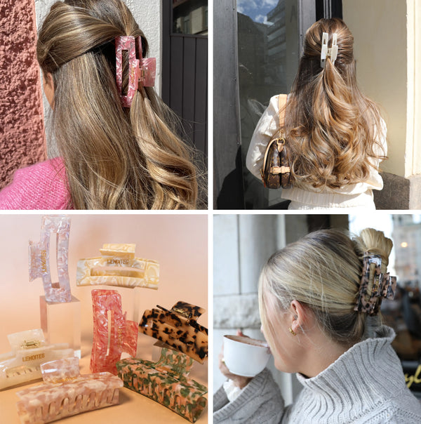Collage för Eco-friendly Hair Claw