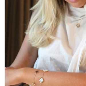 Four-Leaf Clover Bracelet