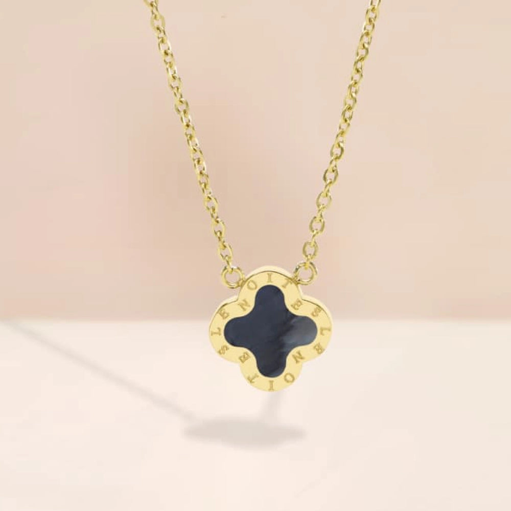 Necklace Mini Gold Grey