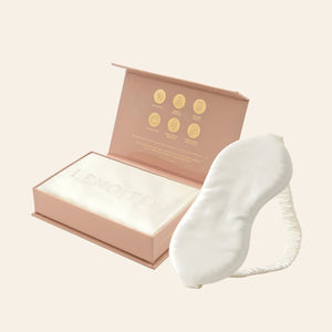 Pillowcase + Sleep Mask in Mulberry Silk