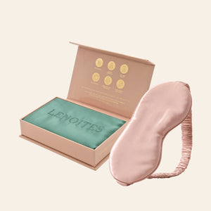 Pillowcase + Sleep Mask in Mulberry Silk