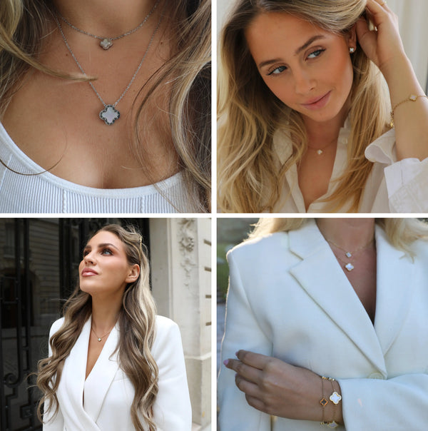 Collage för Four-Leaf Clover Necklace