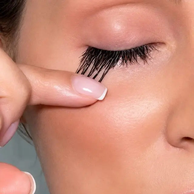 Let the mascara slide off