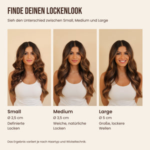 Heatless Curls in Mulberry Silk