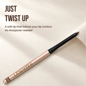 Lenoites Shape & Sculpt Lip Liner – 150 Soft Espresso – Retractable tip