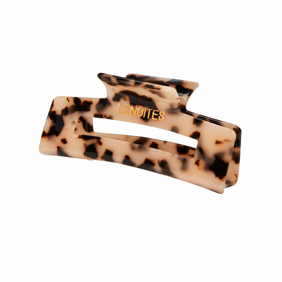 Eco-Friendly Hair Claw - Nude Leopard